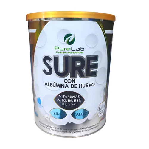 SURE PROTEINA DE HUEVO POLVO 1080GR